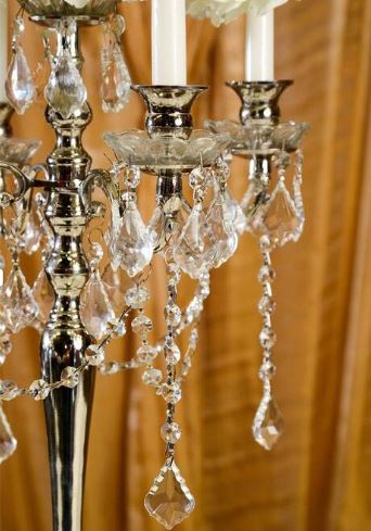 Silver Nikki Candelabra