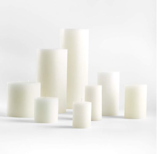 Pillar Candles 3"