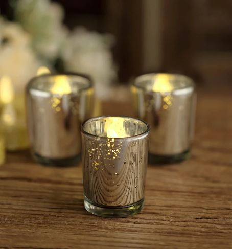 Silver Mercury Votive