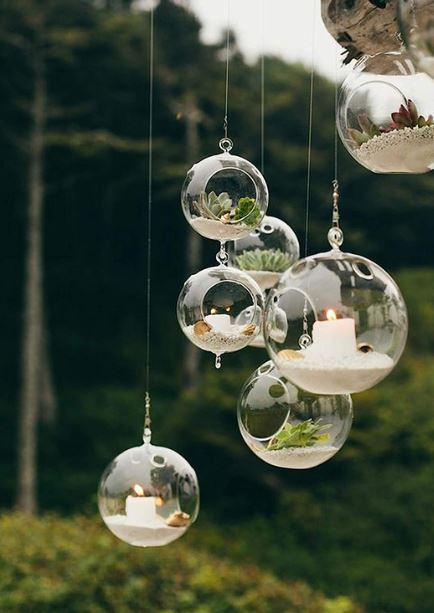 Hanging Glass Globes