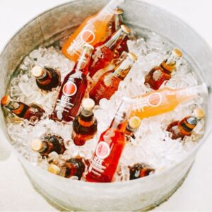 Galvanized Beverage Trough