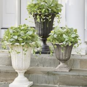 Renaissance Urn Beige 18"