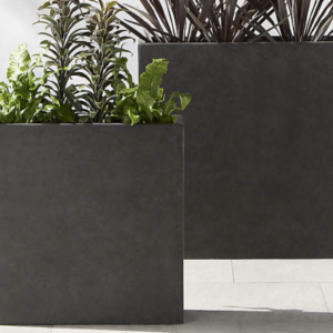 Grey Fiber Planter